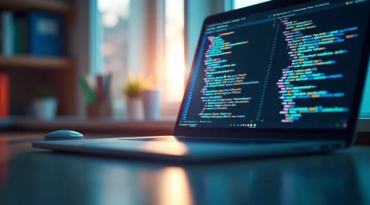 Illustration symbolique montrant comment le CSS transforme la structure sémantique HTML en une interface utilisateur visuelle et intuitive