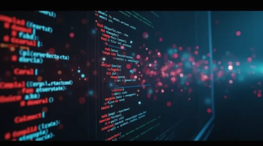 Illustration symbolique représentant une page web avec un document HTML complexe ralentissant le chargement du CSS