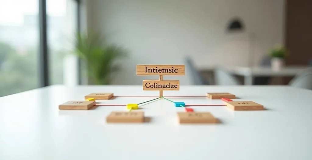 Diagramme visuel montrant le processus de décision pour choisir entre différentes balises sémantiques HTML5